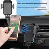 Caricabatterie Wireless Magnetico da 15W con Supporto per Auto a Bloccaggio Automatico
