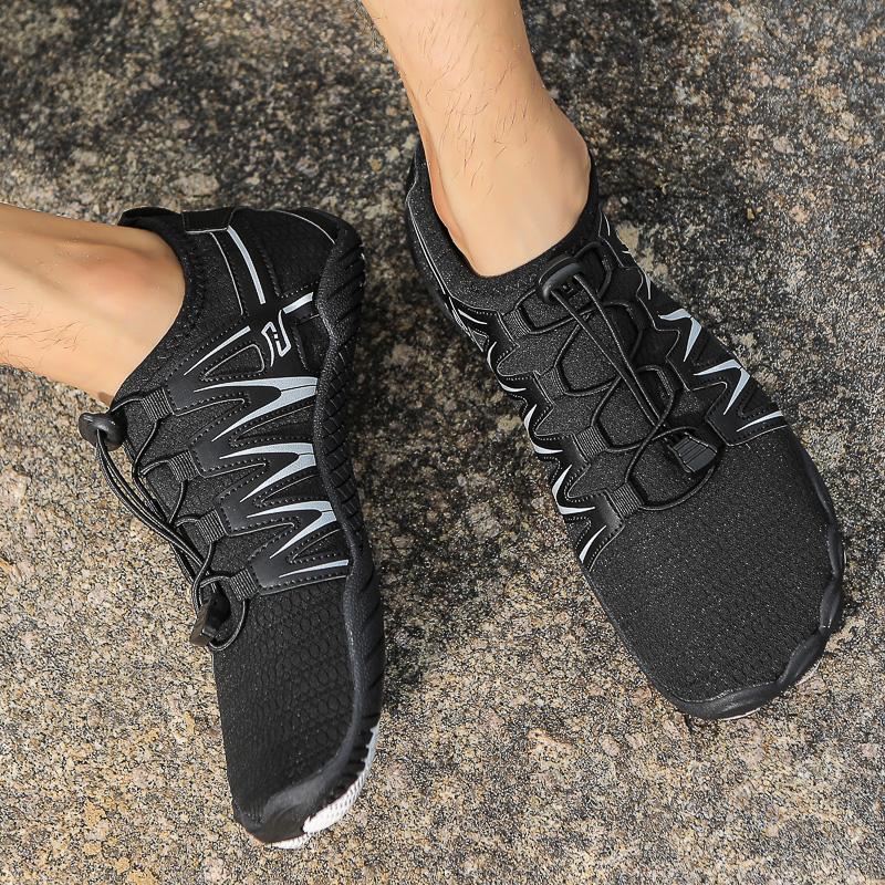 Beach Wading Sneakers Aqua Shoes for Women Men Barefoot Water Sports Shoes Outdoor Wading Shoes for Surfing Swimming Fishing