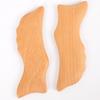 Multi-Functional Beech Wood Gua Sha Board: Wooden Massage Tool for Neck & Shoulder Relief