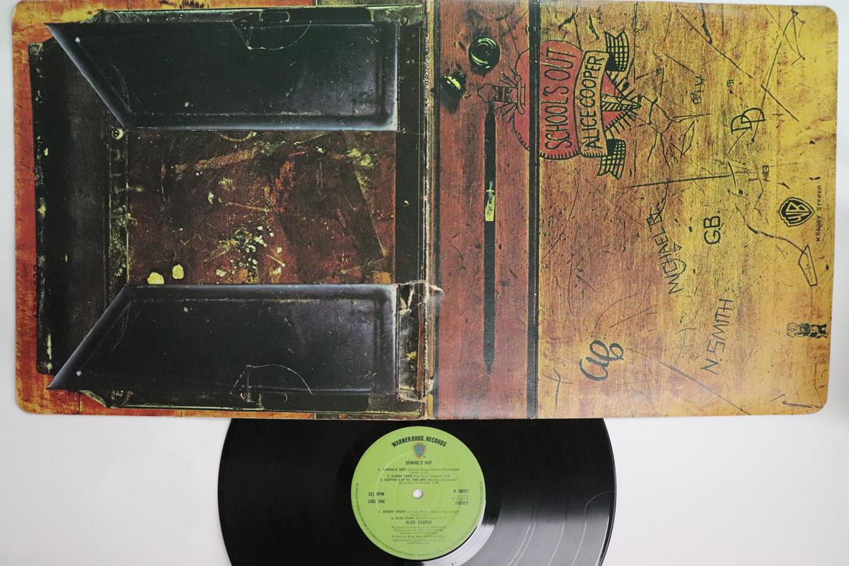 LP Пластинка ЭЛИС КУПЕР Schools Out K56007 WARNER BROS 1972 Великобритания Рок Б/У