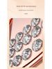 360° Rotating Glitter Diamond Ring Buckle Phone Holder with Magnetic Magsafe Compatibility