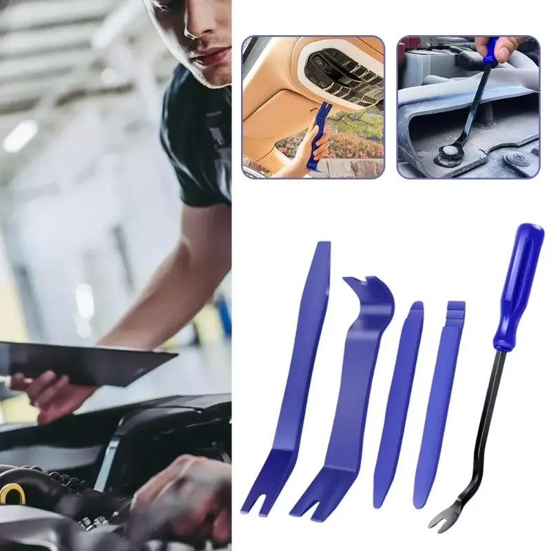 Portable Car Panel Removal Tools Kit Nail Puller Radio Audio Door Pry Repair Car Clip Trim Dash Removal Installer Set Hand Tools