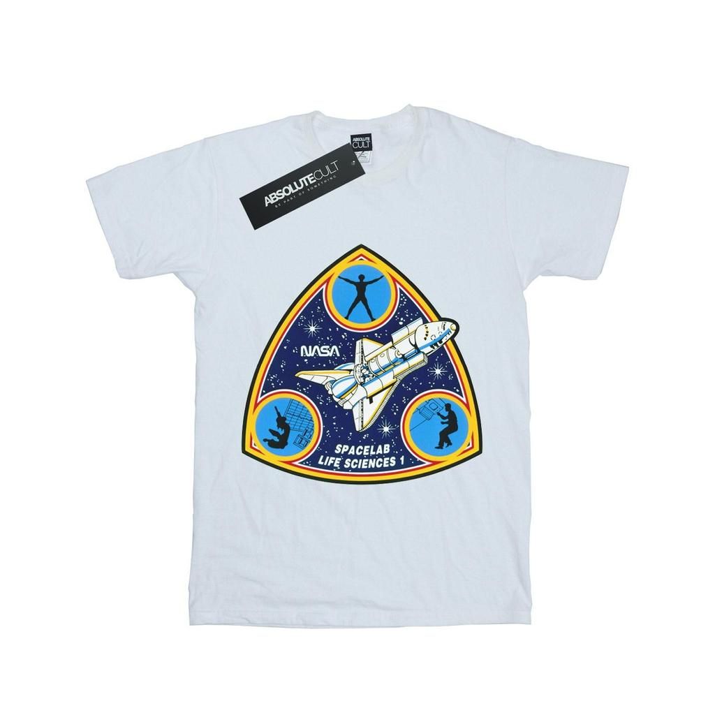 NASA Girls Classic Spacelab Life Science Cotton T-Shirt
