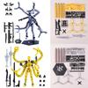 1 Set Actionfigur Doctor Octopus Montagezubehör 3D-gedrucktes mehrgelenkiges bewegliches Robotermodell Geschenk