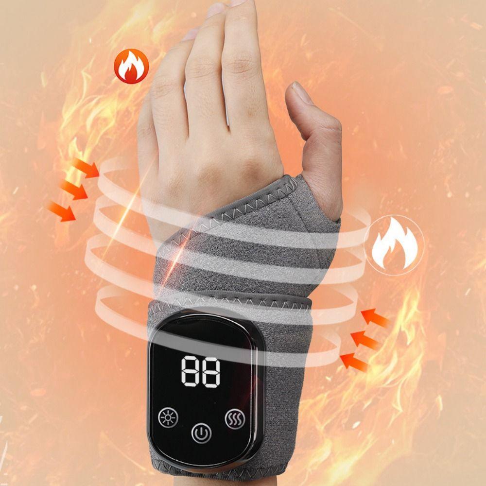 USB Rechargeable Hand Massager 8 Mode Electric Massage Tool Wrist Massager  Relax Muscle
