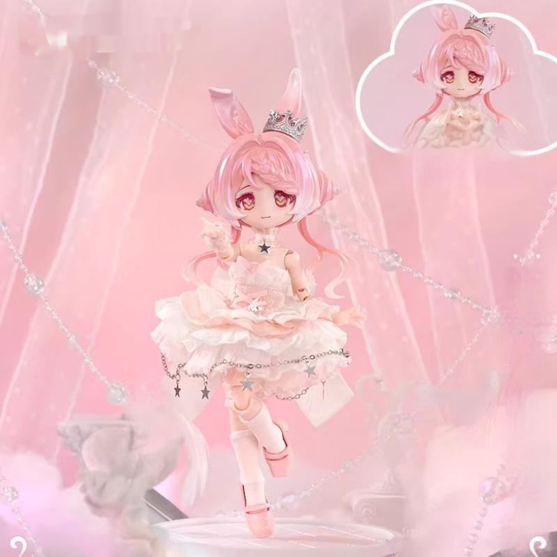 Ni Cute Rabbit'S Third-Generation Meteorological Star Language Bjd12 Detachable Touchable Playful Decorative Toy Gift