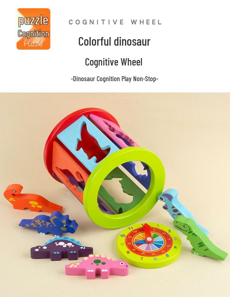 Thirteen-Hole Wooden Shape Matching Box: Children's Educational Toy for Kindergarten Building and Learning