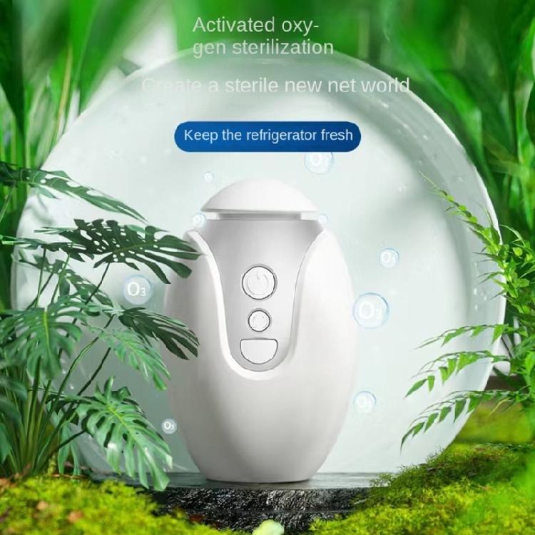 Refrigerator Deodorizer Odor Eliminators Portable Rechargeable Refrigerator Deodorizer Reusable Plastic Texture for Car