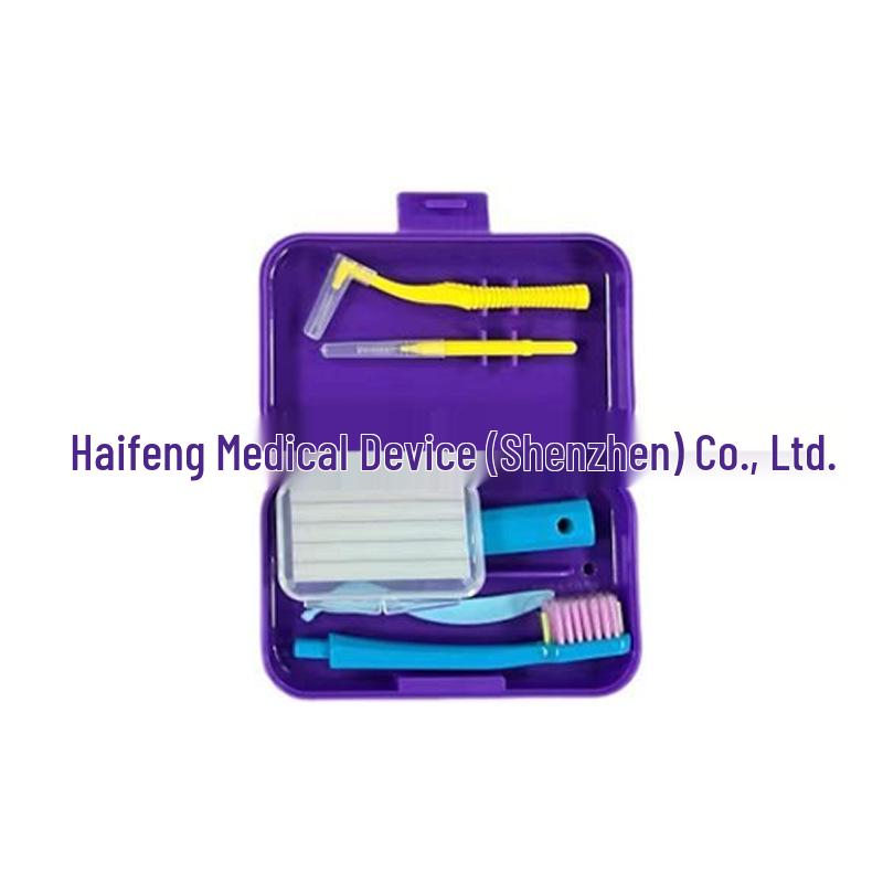Orthodontic Kit: Wax, Toothbrush, Interdental Brush, Bite Block, Aligner Remover