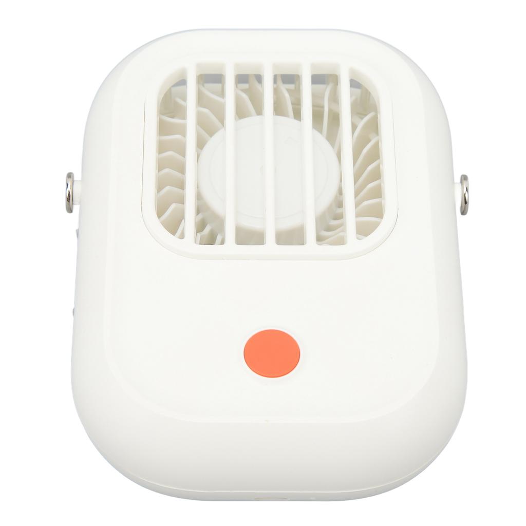 Hanging Neck Fan USB Rechargeable Bladeless Handheld Portable Neck Fan for Indoor Outdoor White