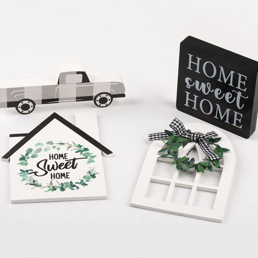 Wooden Layered Tray Exquisite Board Accessories Creative Farmhouse Accessories  Farmhouse
