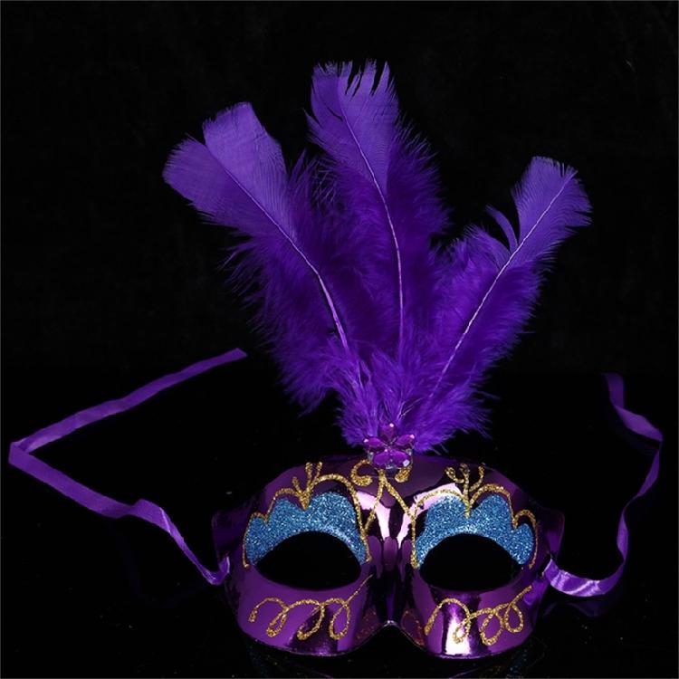 Sexy Party Wedding Sexy Performance Mask Costume Lady Halloween Feather Mask