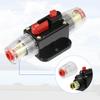 X AUTOHAUX Inline Circuit Breaker Car Protection Stereo Switch Fuse Holder Reset Fuse