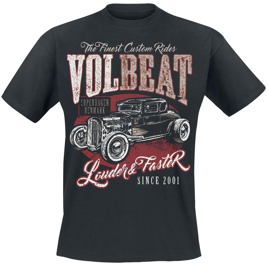 Hot Volbeat Graphic Cotton Band Shirt Unisex Summer Short Sleeve Fashion Brand Tee Luxury Casual Vintage