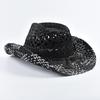 Summer Bohemian Straw Hat Women Men Panama Cowboy Hats Outdoor Hollow Out Travel Sun Hat