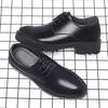 New Men Platform High Heel 4/7/9 CM Height Growth Formal Men Derby Genuine Leather Business Shoe Man Oxford Elevator Dress Shoes