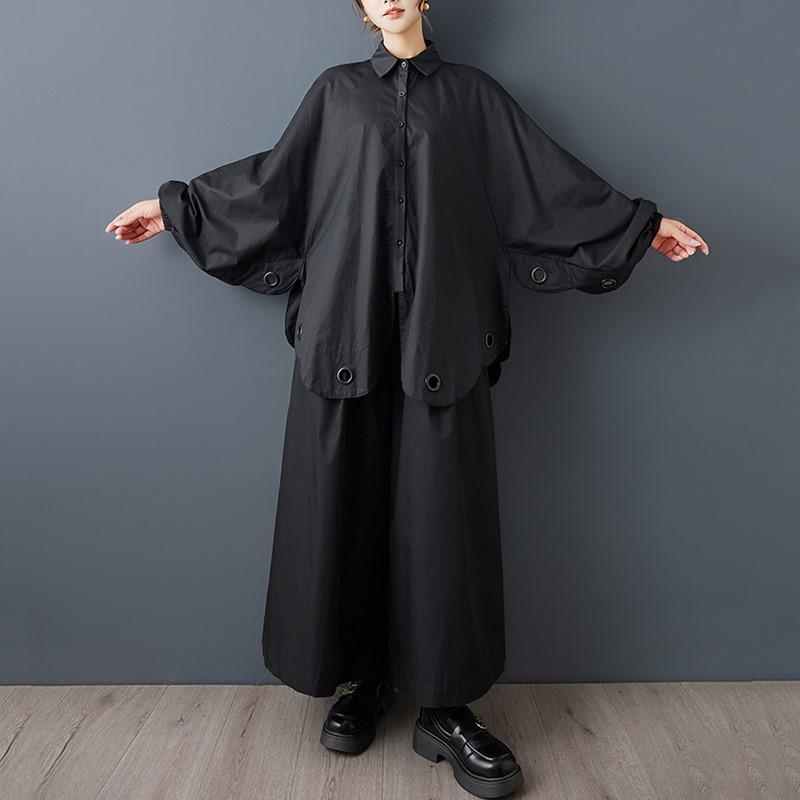 Long Sleeve Oversized Shirts & Blouses for Blouse Casual Loose Spring Autumn Tops Women Button Up Shirt