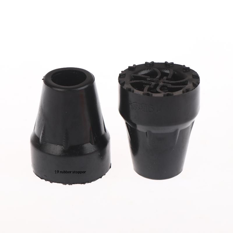 2/4Pcs Cane Mountaineering Stick Protective Pad Universal Crutch Tips Non-Slip Rubber Feet For All Terrain Diy Accessories