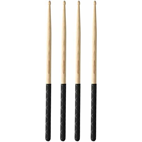 Musfunny Non-Slip Drumsticks, Set of 2, 5A: Lightweight and Durable Wooden Drumsticks - Percussion Sticks for Beginners, Kids, and Adults