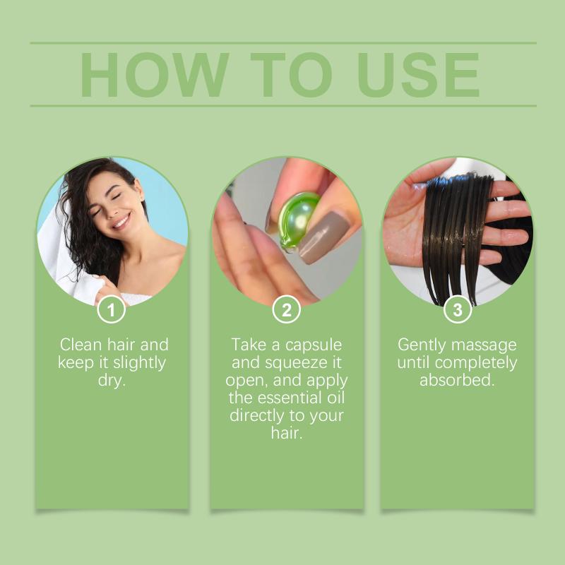 Hair Vitamin Capsule  Oil for Damaged Hair Nourishing Keratin Complex Smooth Serum Repair and Care