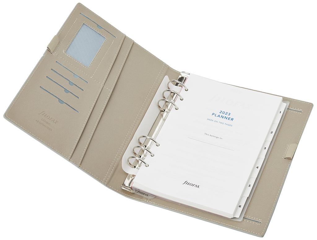 Filofax Domino System Planner A5 Gray 022613 (Genuine Imported Product)
