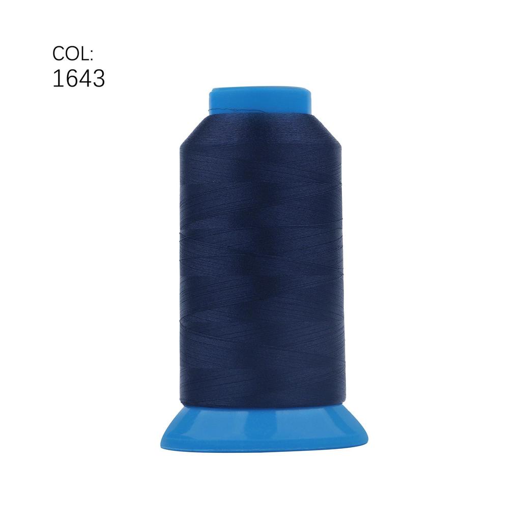75D/2 High-Strength Ultrafine Polyester Embroidery Thread - 80 Colors, 4000m