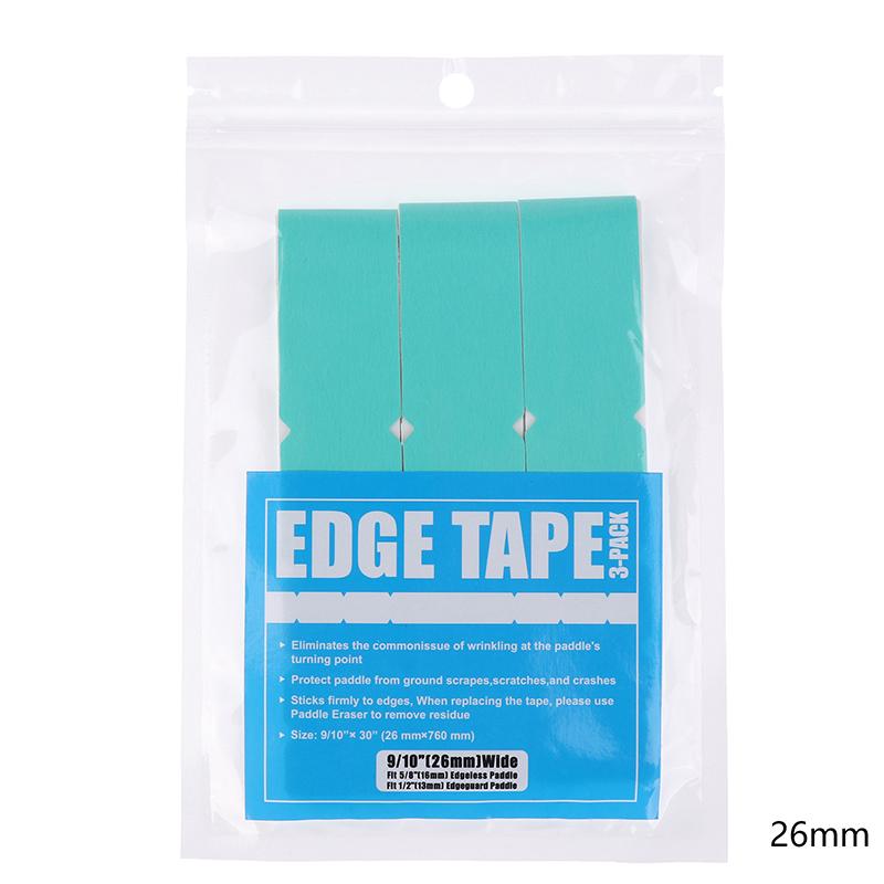 3Pcs Pickleball Racket Edge Sticker Paddle Head Edge Tape Sticker Reduce Impact And Friction Prevention Frame Protective Tape
