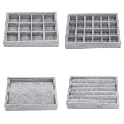 1 Set of Stackable Jewelry Display Tray for