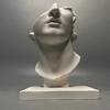 European Half Head Figures Plaster Statue Desk Decoration Artwork Ornaments Roman Characters Sculpture Room Aesthetic Decor Gift