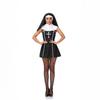 Womens Fantasy Nun Cosplay Costume Halloween Easter Party Stage Performance Outfit M XL