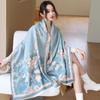 65 * 190 cm Autunno e Inverno Nuovo Sciarpa Versatile Semplice Tinta Unita con Frange Imitazione Cashmere Double-Sided Sciarpa Calda Shawl d'Atmosfera