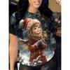 Streetwear Punk Style Graphic Tee Women - Comfortable Breathable Casual Round Neck Short Sleeve Top
