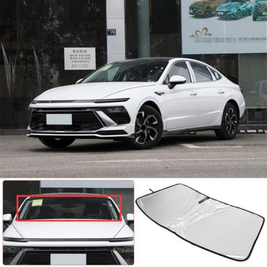 Foldable Sun Visor Shade Windshield Window Cover UV Block For Hyundai Sonata