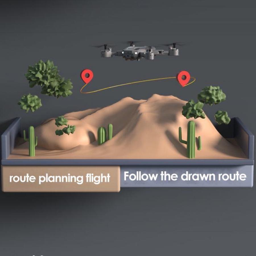 UAV 5G GPS UAV 8K Profesionální UAV 6/8K Letecké fotografování s vysokým rozlišením Vyhýbání se překážkám Čtyřkřídlý ​​vrtulník RC Vzdálenost 3000 m s 1 baterií