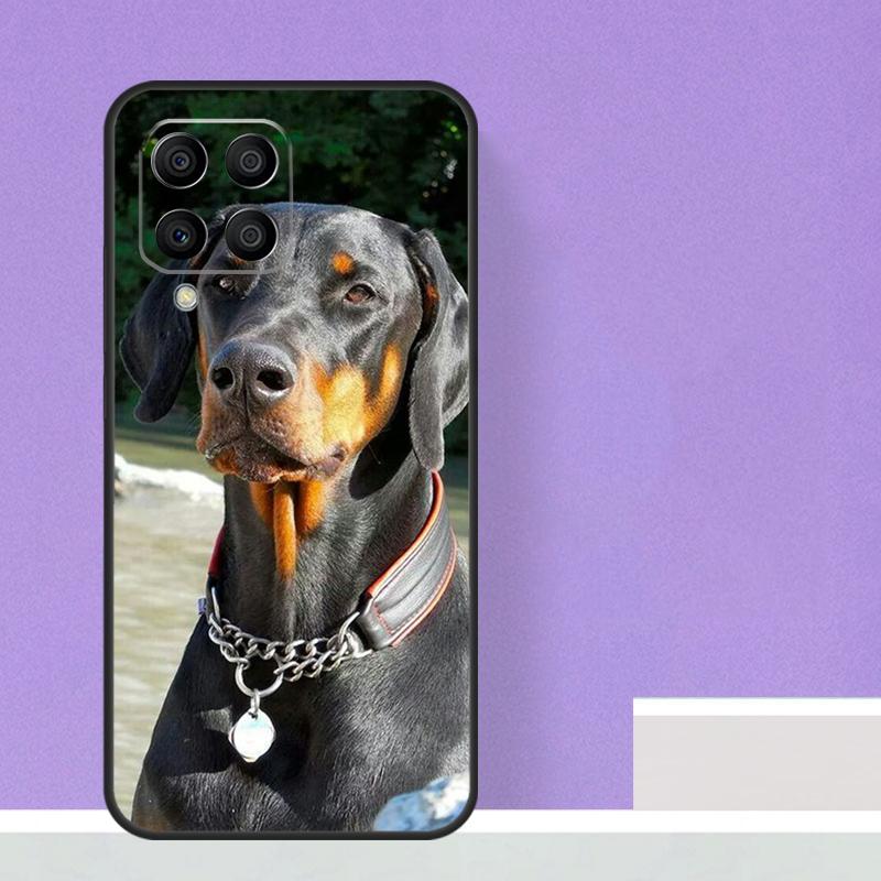 Dachshund Doberman Dog Case For Samsung Galaxy M14 M34 M54 M31 M11 M13 M53 M51 M12 M32 M52 M16 M36 M56 M15 M35 M55