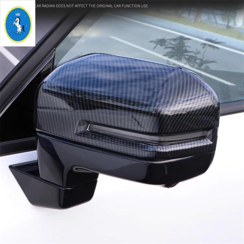 Auto Rearview Mirror Cap Rain Shade Rainproof Mirror Eyebrow Frame Decoration Cover Trim ABS Accessories For HAVAL H3 2024 2025