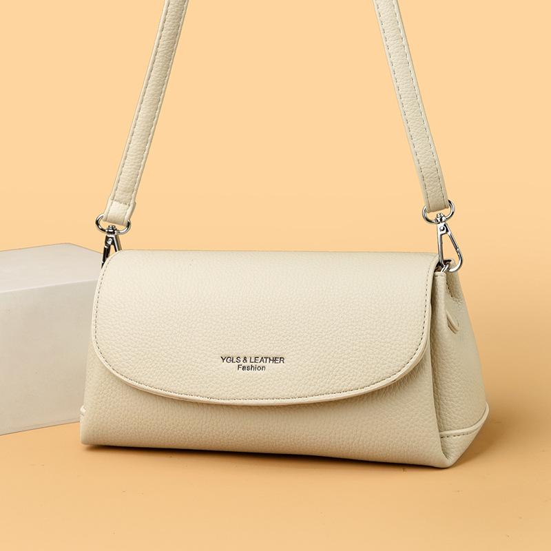 Crossbody Handbag with Multiple Layers, High-end Small Square Bag, Suitable for Commuting, Single-shoulder Bag