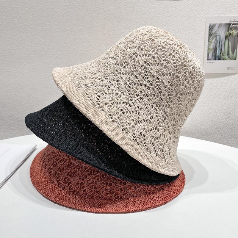 Summer Women's Double-sided Fisherman Hat Sun Protection and Sunshade Basin Hat Korean Style Versatile Thin Breathable Sun Hat