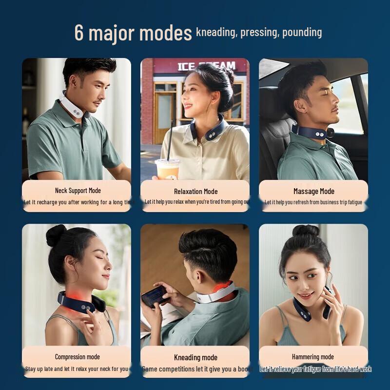 Philips Low-Frequency Pulse Neck Massager PPM3305N