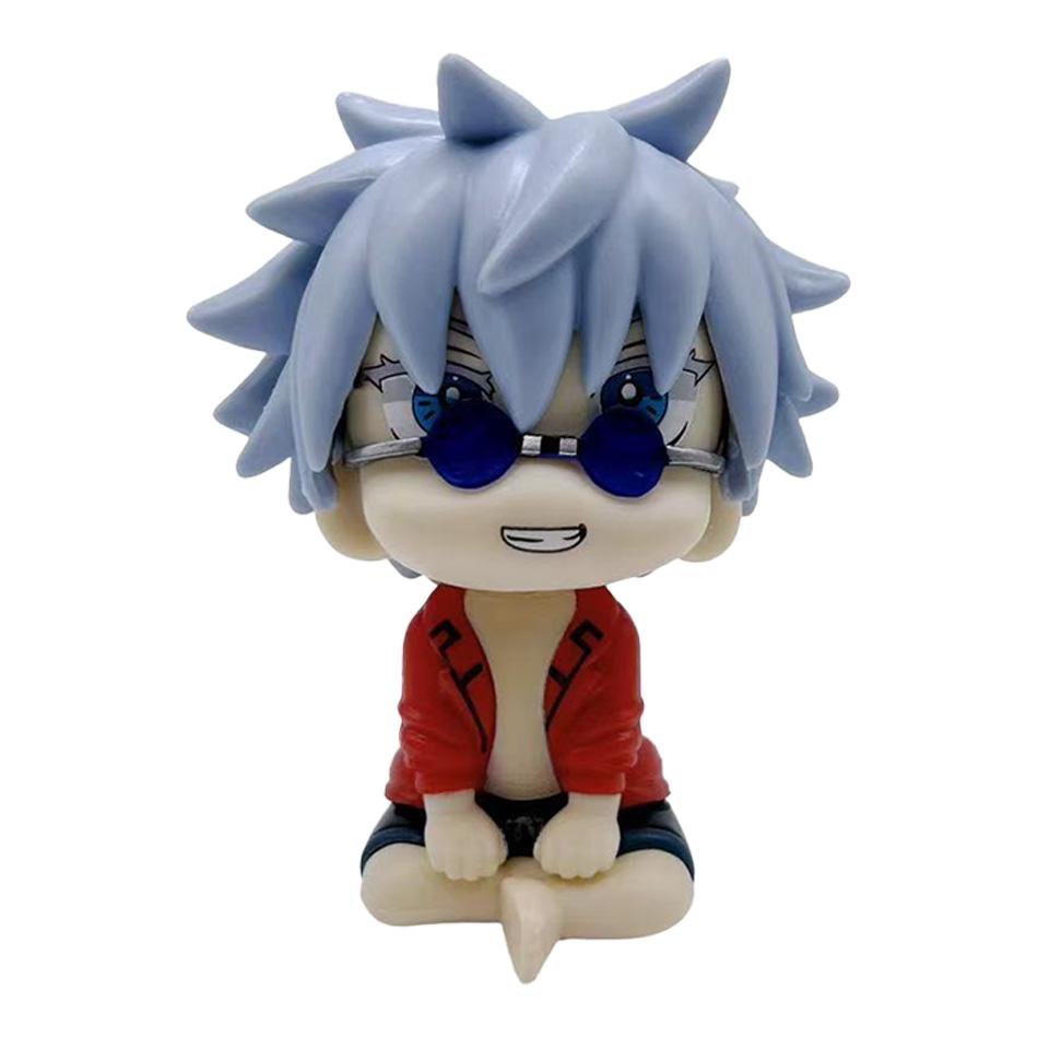 Model Toy Gift Anime JJK Figure Geto Suguru Look Up Figure Q Edition Satoru Gojo Figure Geto and Gojo Action Figure Sitting Pose