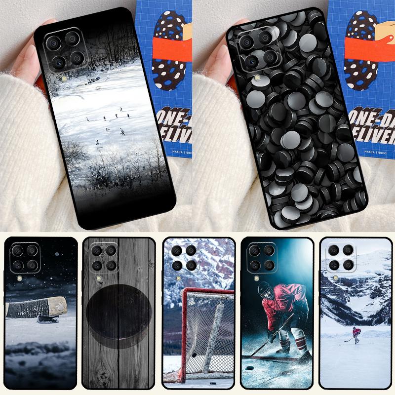 Ice Hockey Sport For Samsung Galaxy M54 M21 M33 M53 M13 M12 M32 M52 M11 M31 M35 M55 M15 M14 M34 M06 M16 Case