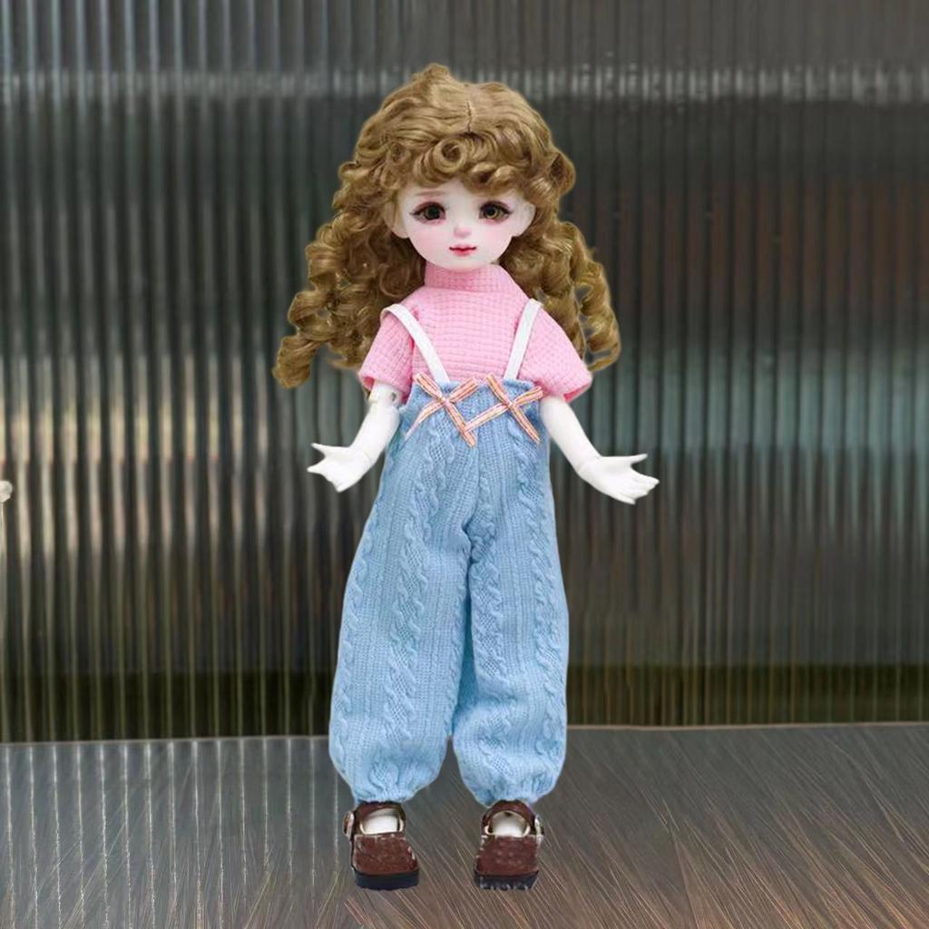 1/6 BJD Doll Dress 30cm Dolls Set Plaque Skirt Doll Accessories