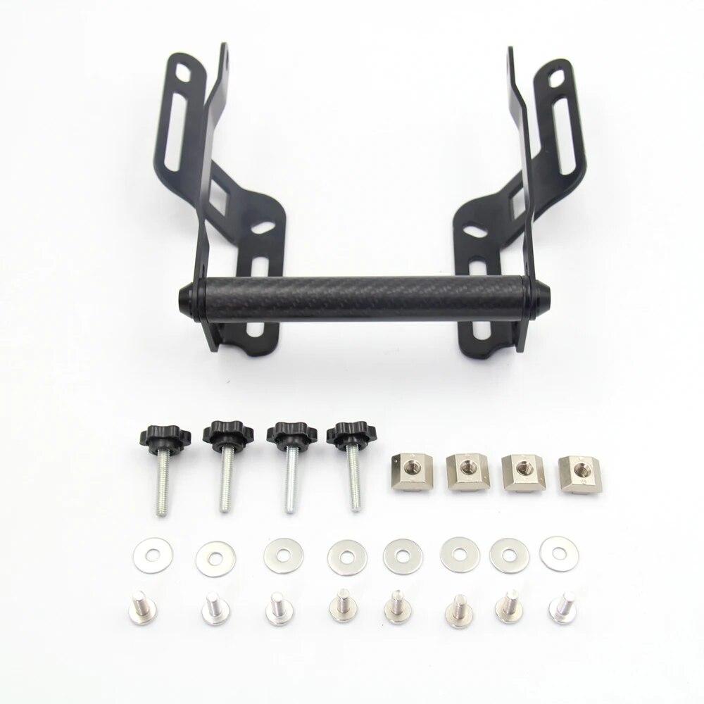 

Для Suzuki DL250 Vstrom DL 250 мотоцикл GPS крепление адаптер держатель кронштейн + переднее стекло для мотоцикла лобовое стекло Navigation bracket