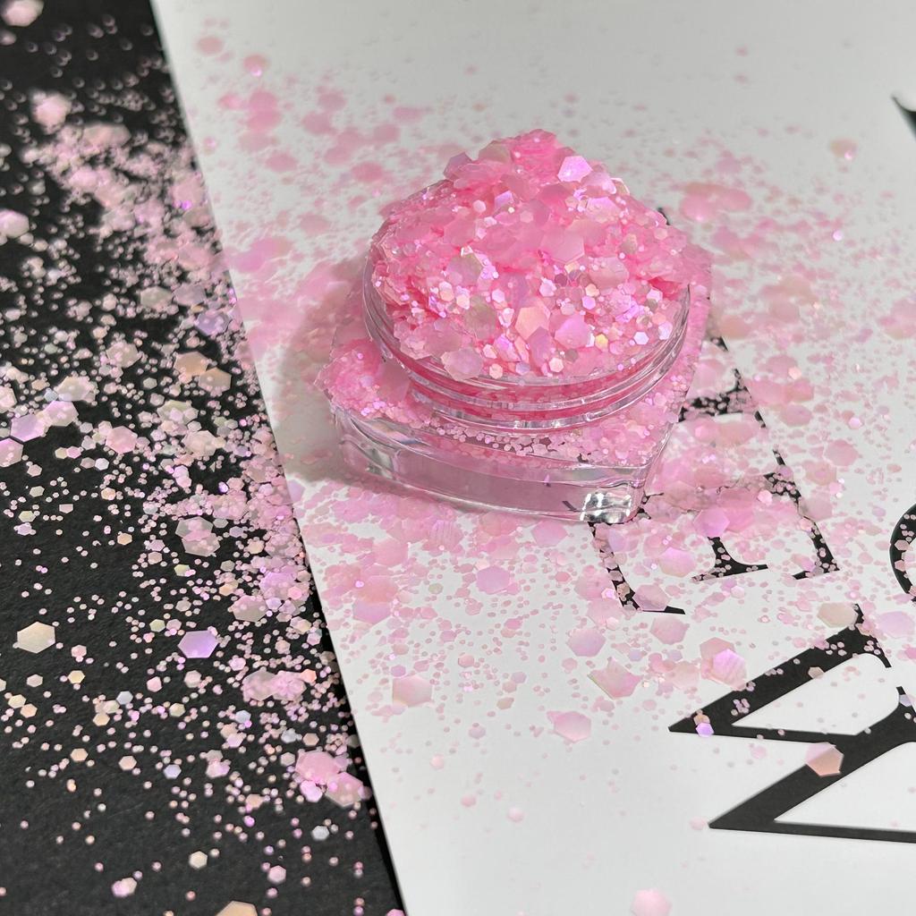 Polarized Pastel Ultra-Thin Large Sequin Nail Art Decorations