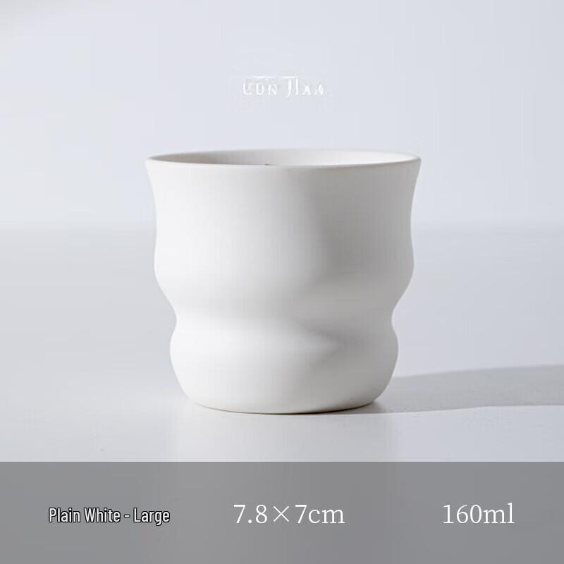 Miaoyijia Simple Unglazed Ceramic DIY Candle Container
