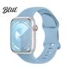 Universal Style Watch Band Silicone Waterproof Sweat-Proof Replacement Soft Solid