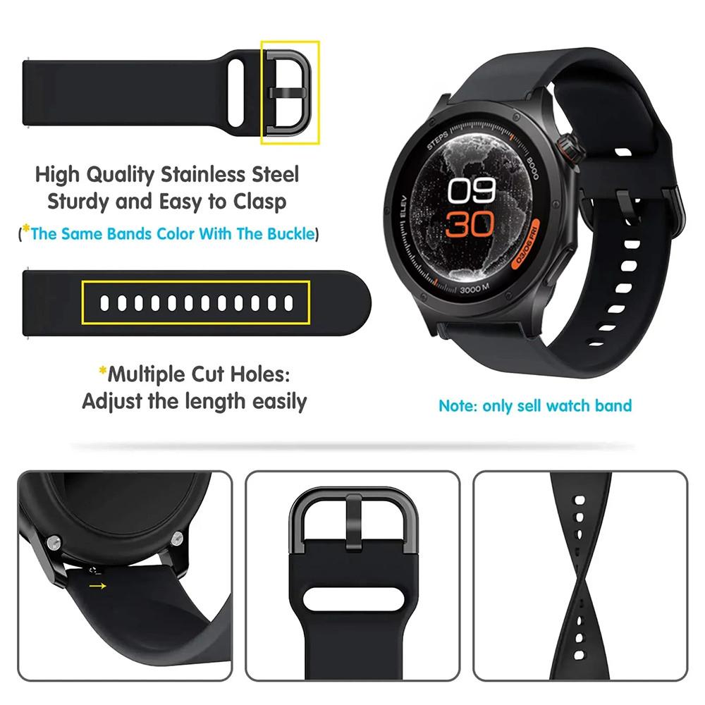 Silicone Band For Oneplus Watch 4 3 2r 2 46mm Smartwatch Sport Replacement Bracelet Correa Oneplus Watch Lite 22mm Watch Straps