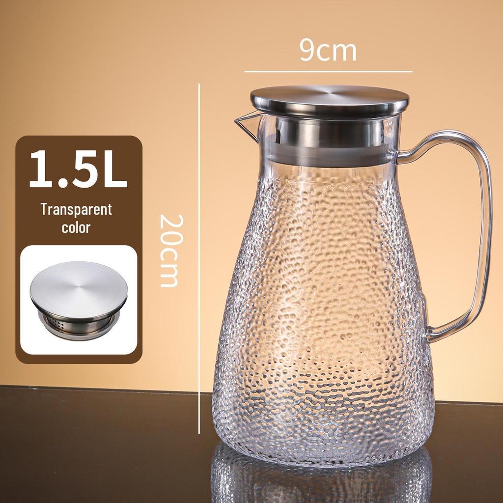 High-Temperature Resistant Acrylic Juice Jug - Plastic Fruit Beverage Kettle for Restaurants & Bars