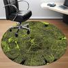1pc Tree Rings Growth Office Round Area Rug, Indoor Mat Suitable ForOffice, Under Office Chairs Bedroom Living Room Home Decor, Room Decot029
