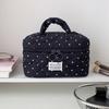 Large Capacity Cosmetic Storage Bag with Handle Makeup Pouch Durable Makeup Bag  Women
